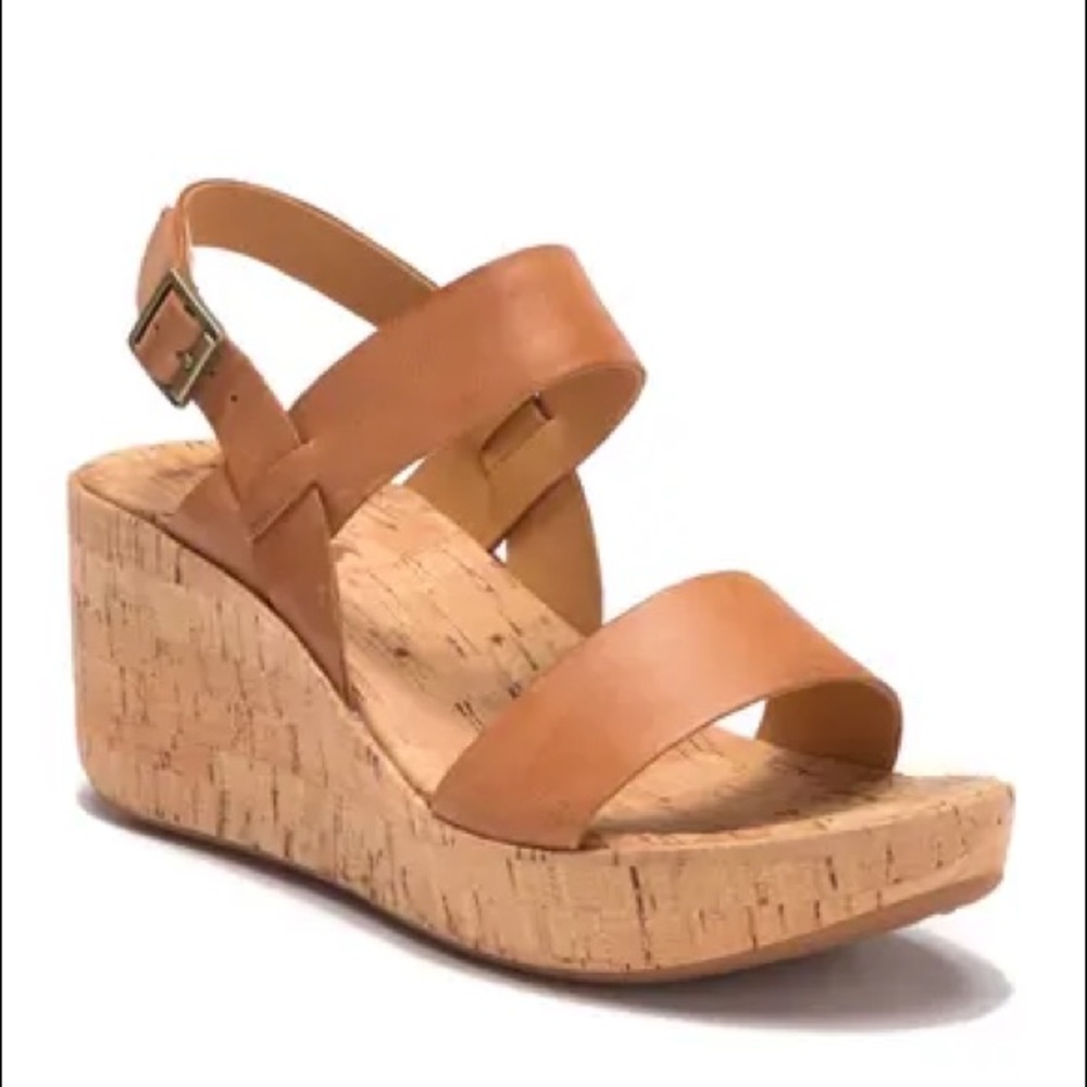 Korks Tome Platform Wedge Heel